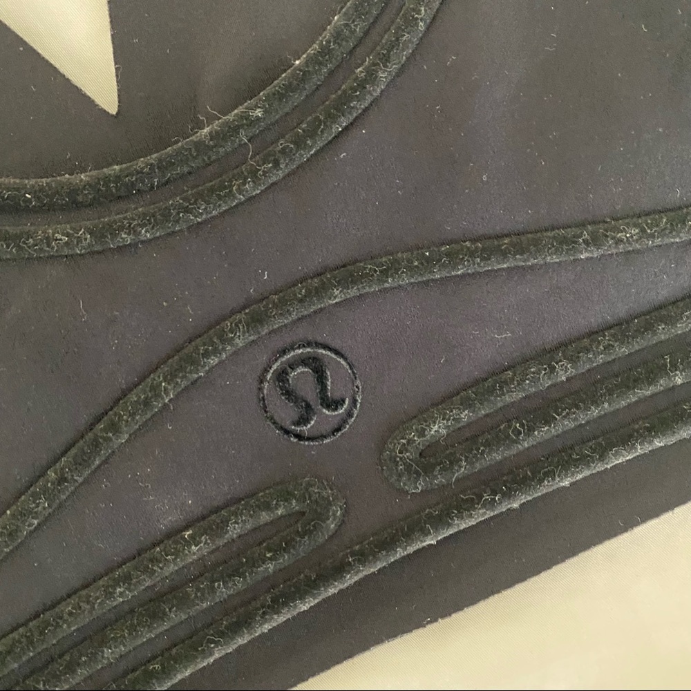 Lululemon Black Get In Line Bra View 4